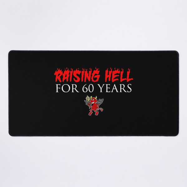 Item preview, Raising Hell 60 Years Devil Cartoon designed and sold by jaycartoonist.