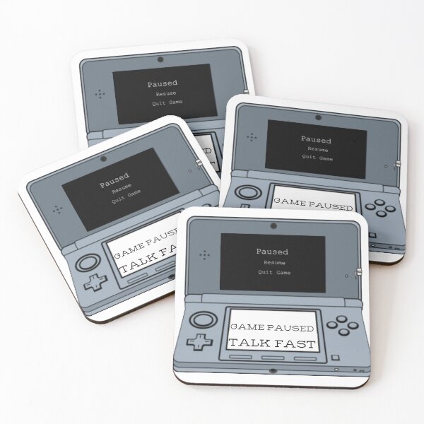 Item preview, Game Paused Talk Fast designed and sold by BTCdesing.