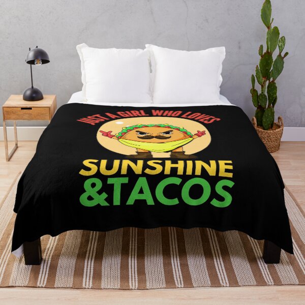 Item preview, Just A Girl Who Loves Sunshine And Tacos designed and sold by Davestre Designs.