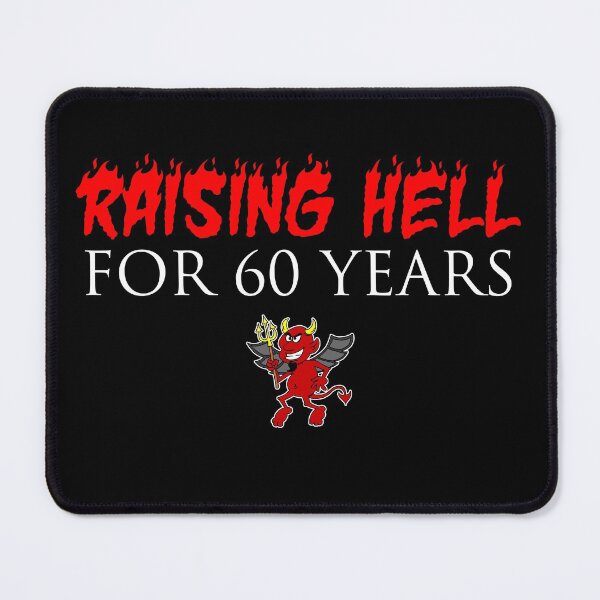 Item preview, Raising Hell 60 Years Devil Cartoon designed and sold by jaycartoonist.