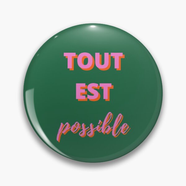 Item preview, Tout est Possible, Motivational, Inspirational, Everything is Possible, Magic, Believe designed and sold by Magic Love Art Print.