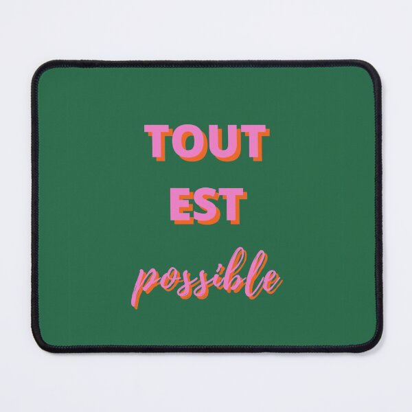 Item preview, Tout est Possible, Motivational, Inspirational, Everything is Possible, Magic, Believe designed and sold by Magic Love Art Print.