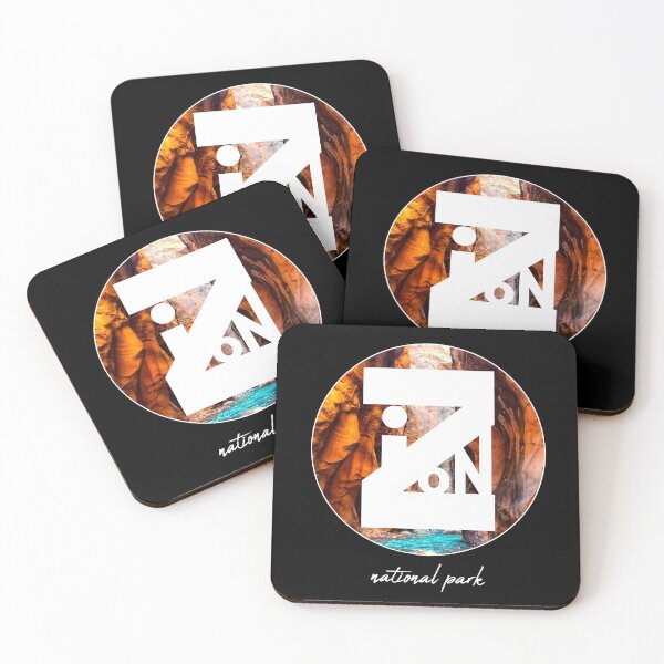 Item preview, Zion national park vintage sunset travel designed and sold by DaryaDarya.