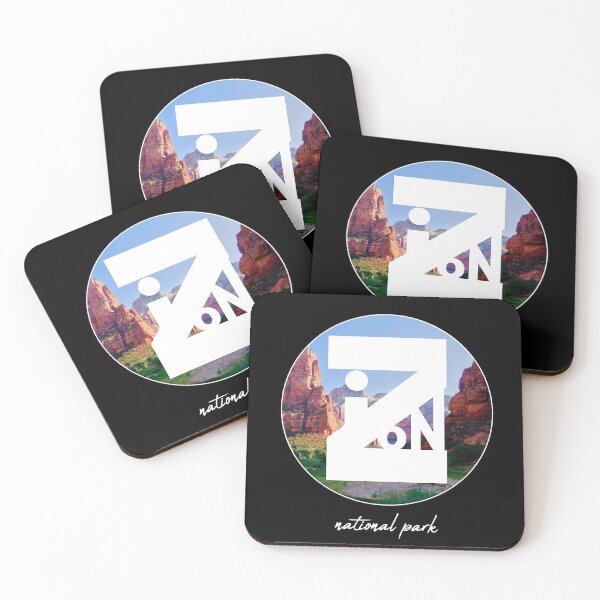 Item preview, Zion national park vintage sunset travel designed and sold by DaryaDarya.