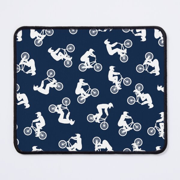 Item preview, BMX bikers (navy) designed and sold by littlearrow.