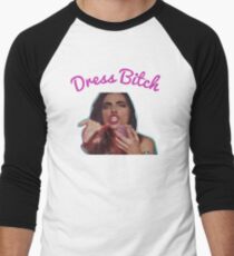 Dress Bitch Men's Baseball ¾ T-Shirt