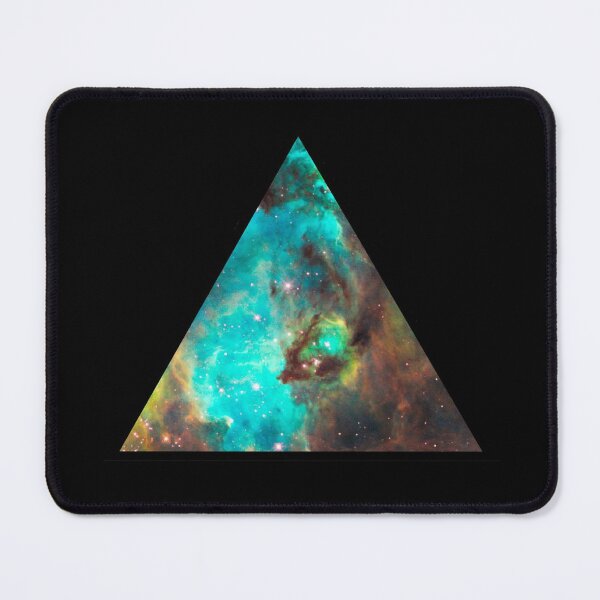 Item preview, Green Galaxy Triangle designed and sold by rapplatt.