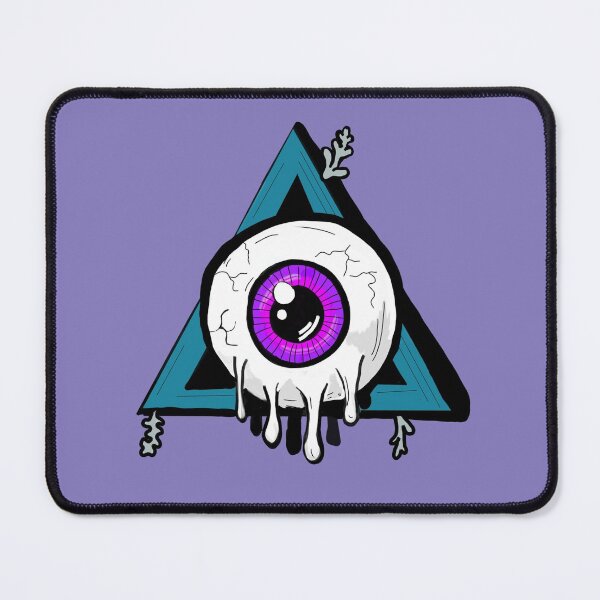 Item preview, Melting purple pink all seeing eye violet background  designed and sold by DemonicGloom.