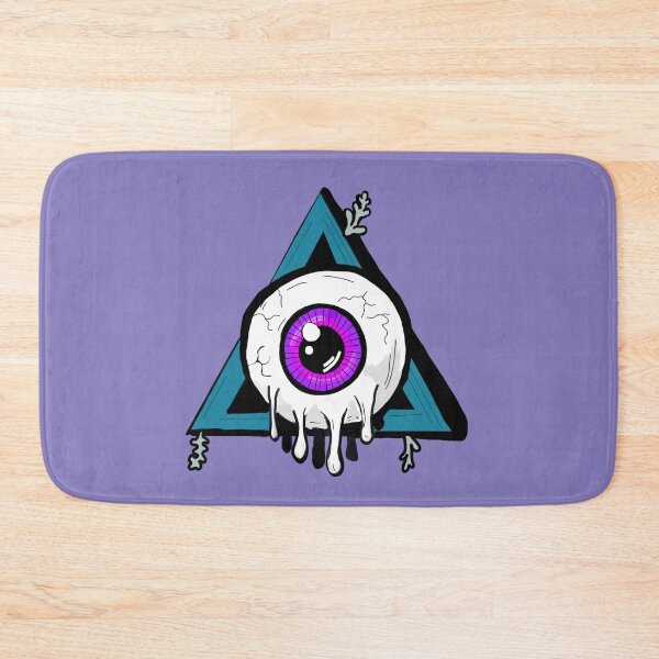 Item preview, Melting purple pink all seeing eye violet background  designed and sold by DemonicGloom.