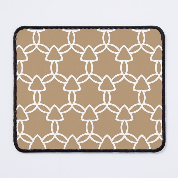 Item preview, Brown and White Tessellation Line Pattern 29 Coordinates w/ Sherwin Williams 2022 Popular Color Woven Wicker SW 9104 designed and sold by ColorOfTheYears.