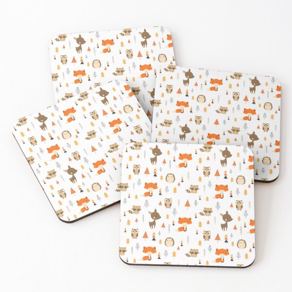 Item preview, Seamless pattern cute cartoon forest, owls seamless pattern designed and sold by skylove94.