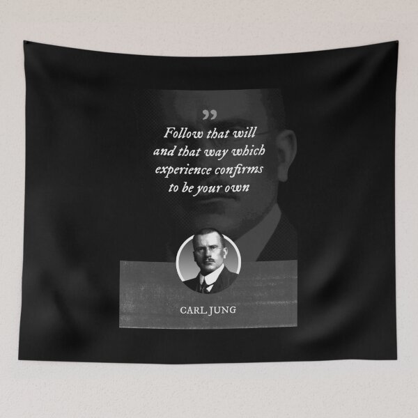 Item preview, Carl Jung - Follow that will and that way which experience confirms to be your own designed and sold by Syahrasi.
