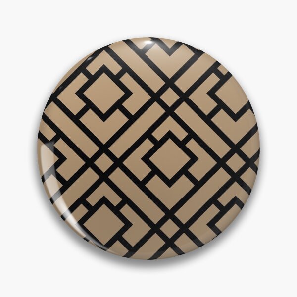 Item preview, Brown and Black Tessellation Line Pattern 24 Coordinates w/ Sherwin Williams 2022 Popular Color Woven Wicker SW 9104 designed and sold by ColorOfTheYears.