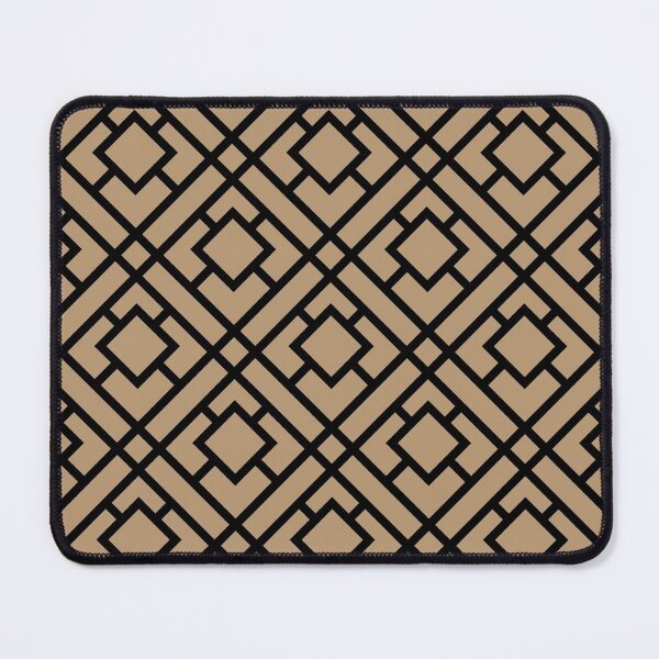 Item preview, Brown and Black Tessellation Line Pattern 24 Coordinates w/ Sherwin Williams 2022 Popular Color Woven Wicker SW 9104 designed and sold by ColorOfTheYears.