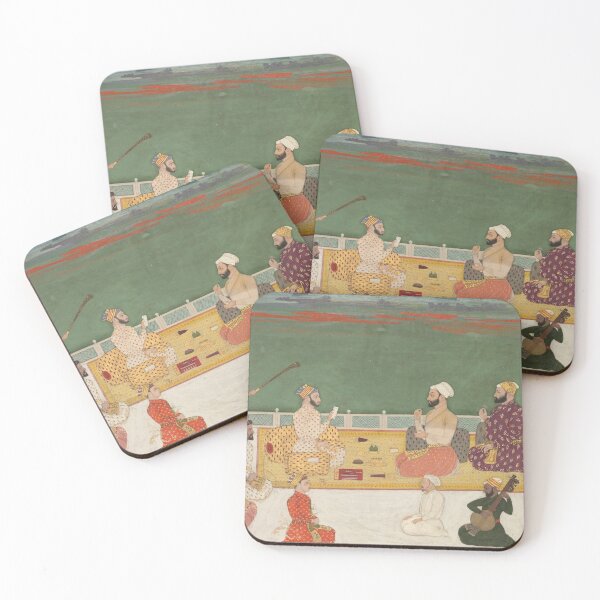 Item preview, A Ruler Presents a Document to Visiting Nobles designed and sold by HinduArtGallery.