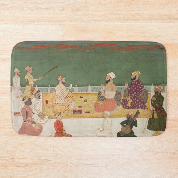 Item preview, A Ruler Presents a Document to Visiting Nobles designed and sold by HinduArtGallery.