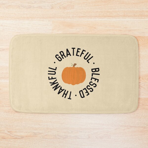 Artikelvorschau, Dankbar, dankbar und gesegnet Herbst Aquarell Kürbis | Schönen Herbst | Thanksgiving Geschenke entworfen und verkauft von Violet Treasures.