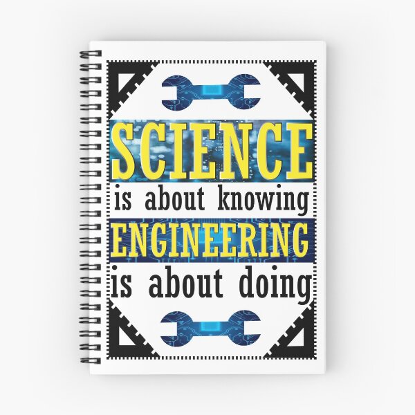 Item preview, Science is about knowing and  Engineering  is about doing designed and sold by Fariashamshad.