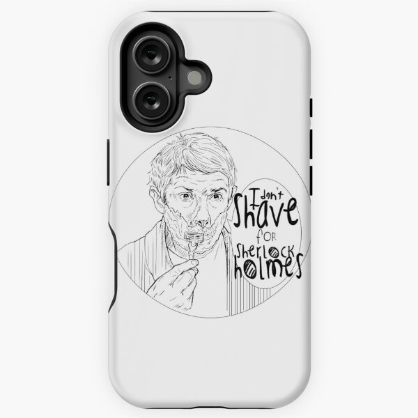Item preview, Shave for Sherlock (Lineart) designed and sold by Indigo East.