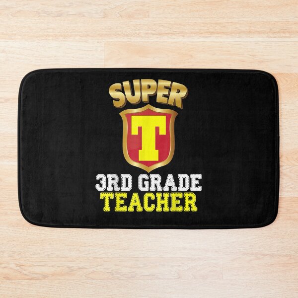 Item preview,  Super Grade Teacher Third Back School Hero Kids designed and sold by rubysheila.