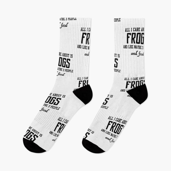 Item preview, All I care about is Frogs and like maybe 3 people and food designed and sold by loveislovestore.