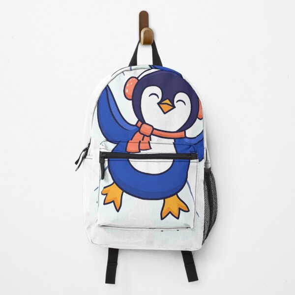 Item preview,  Christmas penguin MAKING A SNOW ANGEL designed and sold by Emil1993.