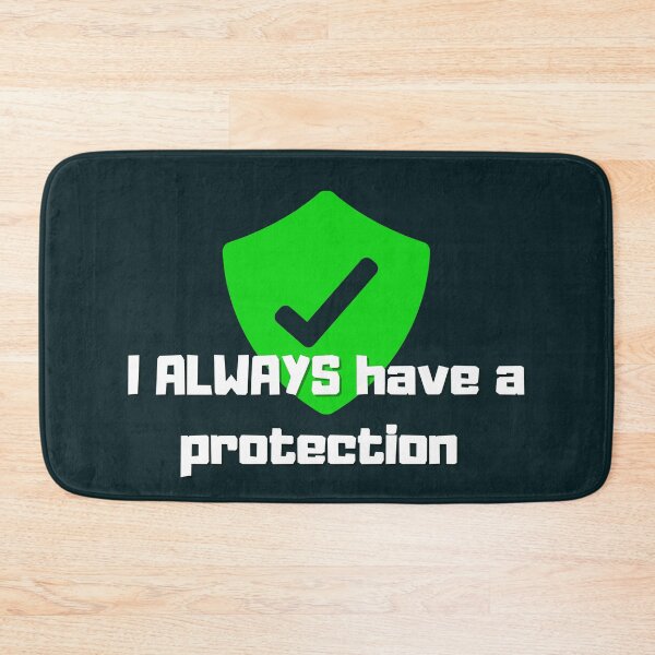 Item preview, I Always Have Protection, Funny Tee Caption Referring To A Website Encoding Ssl, Https Sha, Etc. And Also Obviously The Second Meaning: To Protection Protection ;)  - Funny designed and sold by Programmer's  Life and Humor.