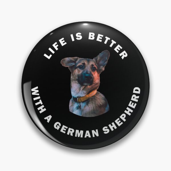 Item preview, LIFE IS BETTER WITH A GERMAN SHEPHERD designed and sold by apuppyfeed.