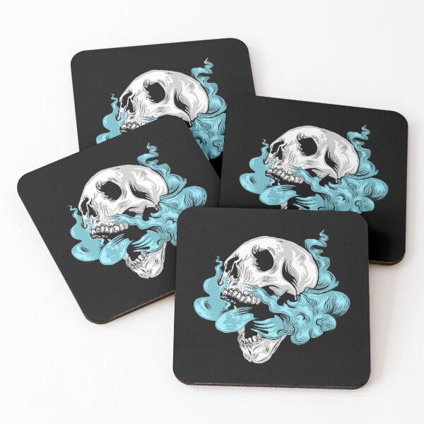 Item preview, Skull and smoke designed and sold by MrNakrit.