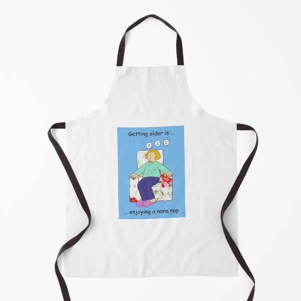 Item preview, Getting Older Humor Nana Nap Cartoon Lady Sleeping designed and sold by KateTaylor.