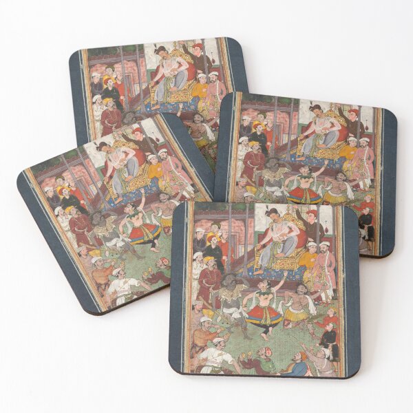 Item preview, Grotesque Dancers Performing designed and sold by HinduArtGallery.