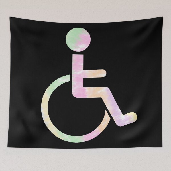 Item preview, Pastel tie dye Disability Awareness -disability awareness  designed and sold by Designs Of all kinds.