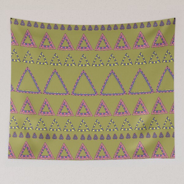 Item preview, Triangles on a beige background. designed and sold by Olga81creative.