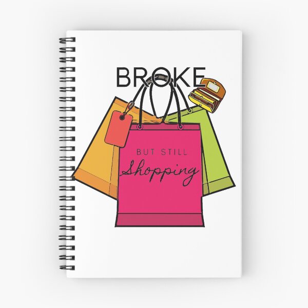 Item preview, broke but still shopping - girl shop season  designed and sold by nasani.