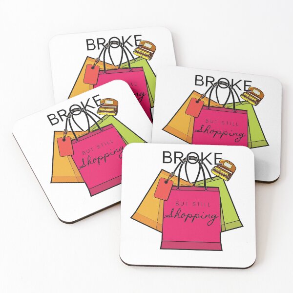 Item preview, broke but still shopping - girl shop season  designed and sold by nasani.