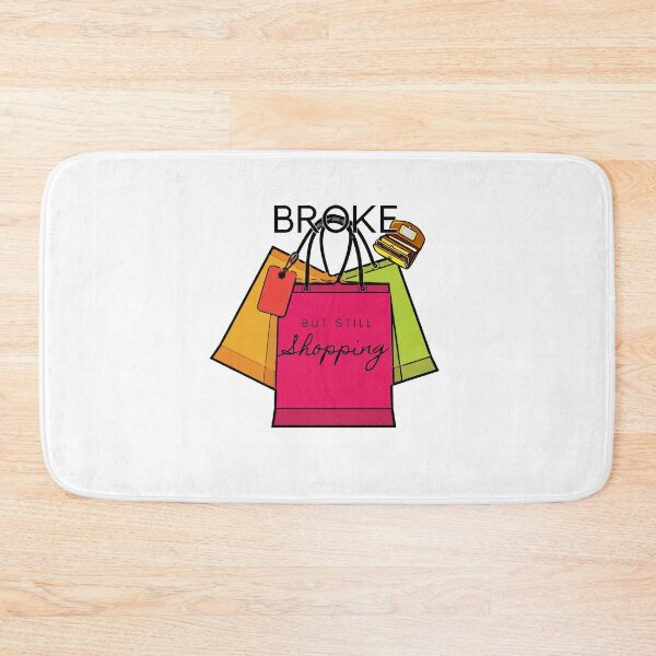 Item preview, broke but still shopping - girl shop season  designed and sold by nasani.