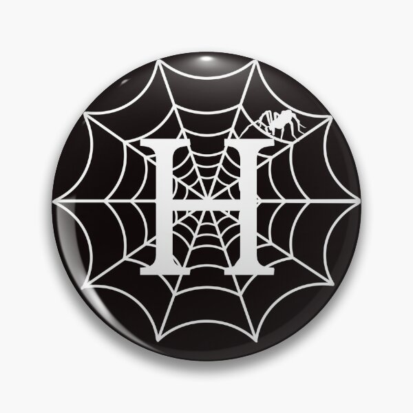 Item preview, Spider net monogram, Letter H designed and sold by RebeccaRe.