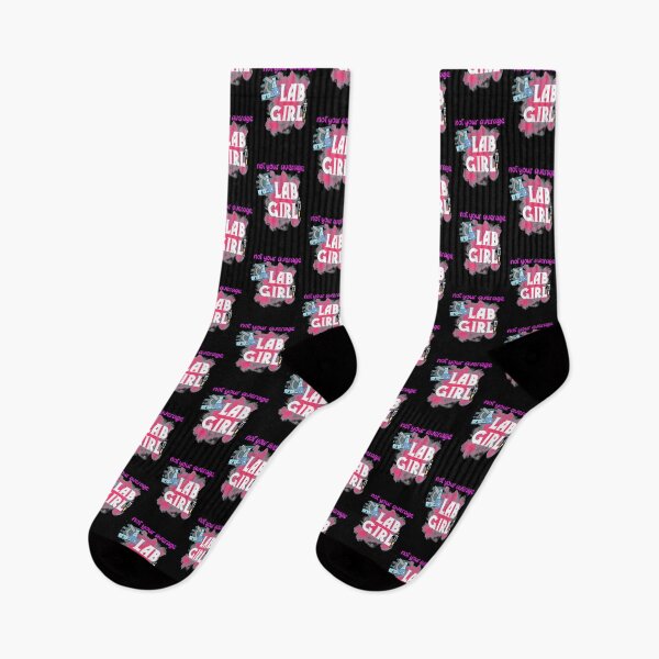 Item preview, NOT YOUR AVERAGE LAB GIRL MEDICAL LAB SCIENTIST WOMEN IN SCIENCE designed and sold by Hippiesole.
