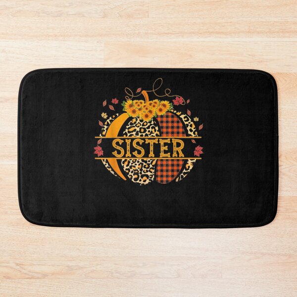 Item preview,  Sister Pumpkin Leopard Print Sunflower Buffalo Plaid Gift designed and sold by rubysheila.
