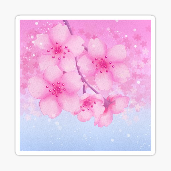 Cherry Blossoms Sticker