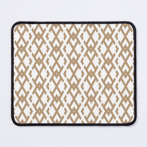 Item preview, Brown and White Vertical Zig Zag Pattern Coordinates w/ Sherwin Williams 2022 Popular Color Woven Wicker SW 9104 designed and sold by ColorOfTheYears.
