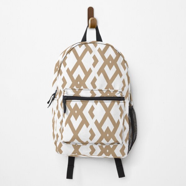 Item preview, Brown and White Vertical Zig Zag Pattern Coordinates w/ Sherwin Williams 2022 Popular Color Woven Wicker SW 9104 designed and sold by ColorOfTheYears.