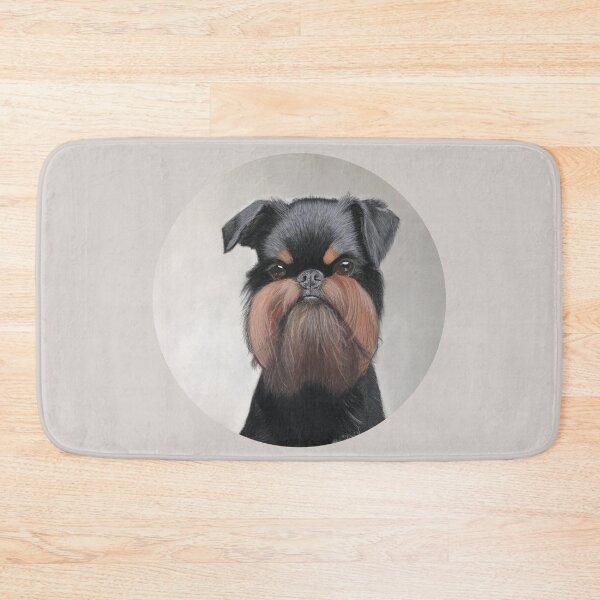 Item preview, Belgian griffon portrait designed and sold by BelgianDogs.