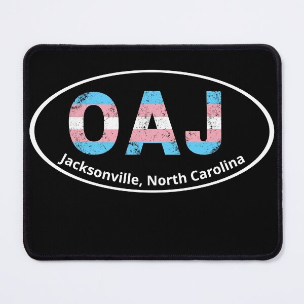Item preview, Jacksonville North Carolina Transgender Pride designed and sold by ShowMePride.