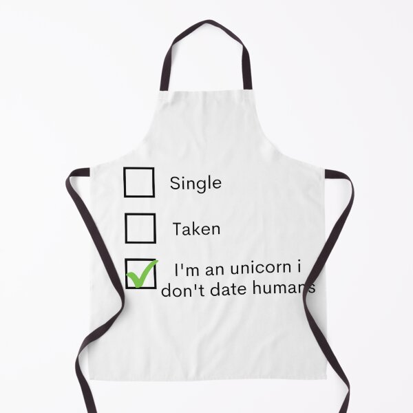 Item preview, Single Taken I'm An Unicorn I Don't Date Humans designed and sold by Amine-Creation.