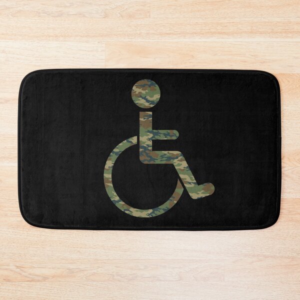 Item preview, Green camo print Disability Awareness -disability awareness  designed and sold by Designs Of all kinds.