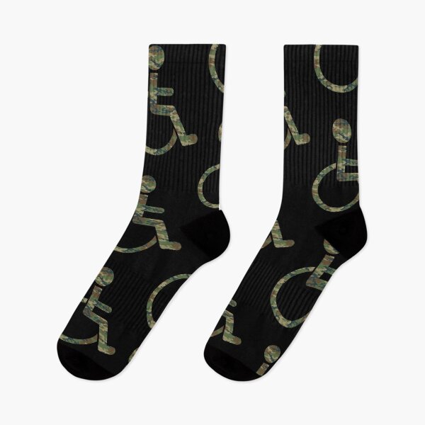Item preview, Green camo print Disability Awareness -disability awareness  designed and sold by Designs Of all kinds.