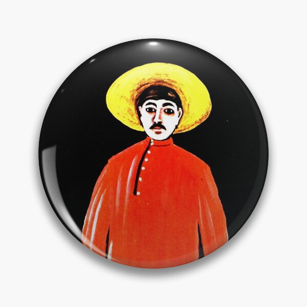 Item preview, Pescador con camisa roja, Niko Pirosmani, 1908, Reproducción, Arte ingenuo designed and sold by ramazis.
