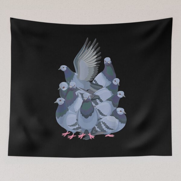 Item preview,  Pigeon Breeder Gift Racing Flock designed and sold by rubysheila.