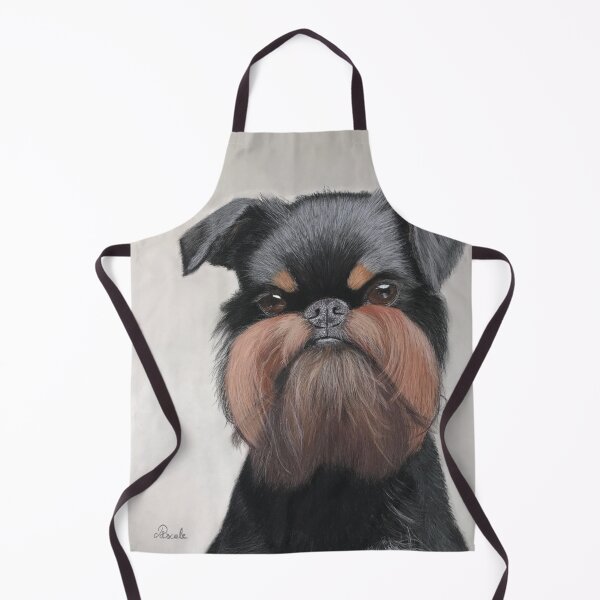 Item preview, Belgian griffon portrait designed and sold by BelgianDogs.